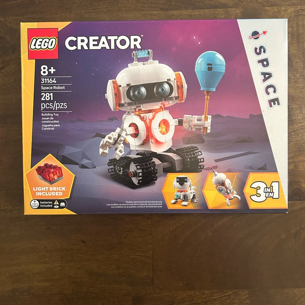 LEGO Creator Space Robot with Light Brick - Open Box Item